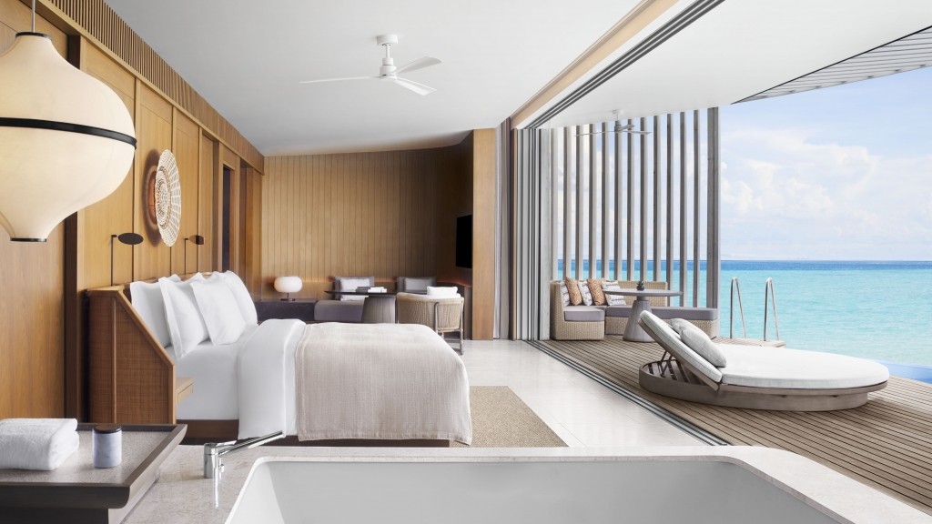 The Ritz-Carlton Maldives, Fari Islands - Ocean Pool Villa - Bedroom 1